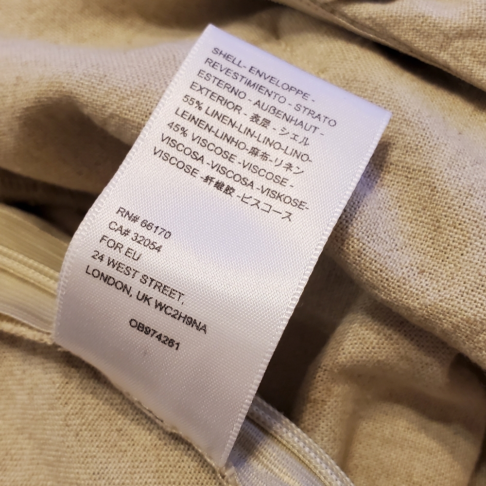 Urban Outfitters linen strapless wide-leg jumpsuit - Picture 10 of 16